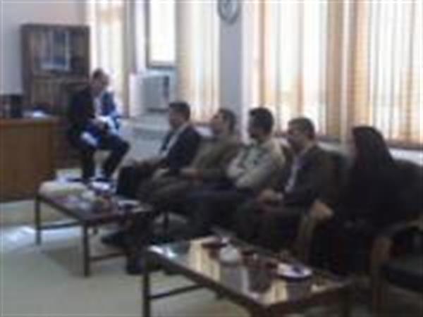 جلسه هماهنگی شبکه بهداشت و درمان با دادگستری شهرستان قصرشیرین