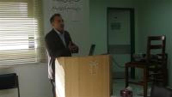 برگزاری کارگاه آموزشی آشنایی با مواد ضد عفونی کننده واصول کنترل عفونت در بیمارستان حضرت ابوالفضل العباس(ع) قصرشیرین